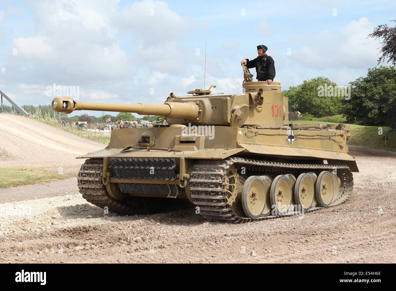 Tiger 1 - sd Kfz 181 Panzerkampfwagen VI Ausf E Banque D'Images