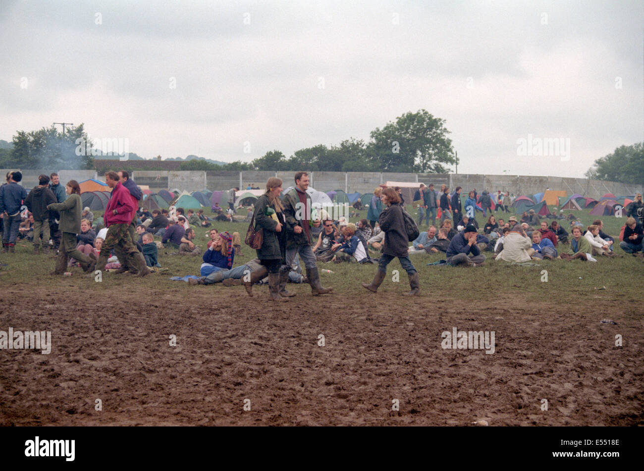 Glastonbury Festival 1997 Banque D'Images