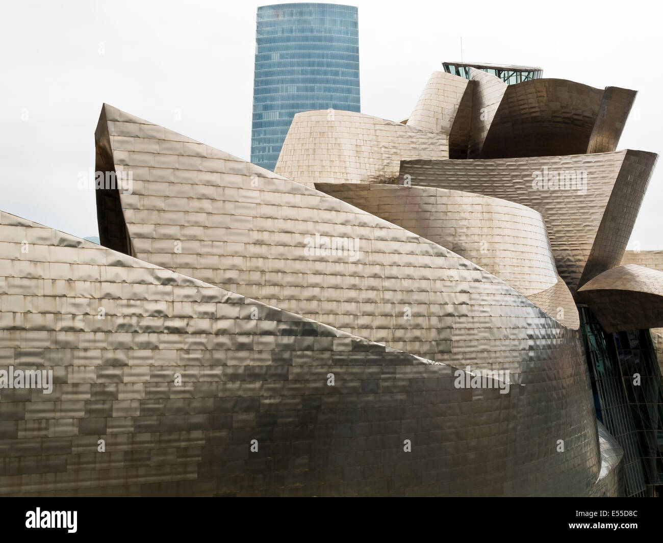 Musée Guggenheim de Bilbao. Art. Gascogne, Pays Basque. L'Espagne. L'Europe. Banque D'Images