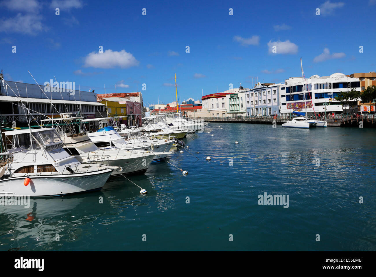 Port de Bridgetown, Barbade, Antilles Banque D'Images