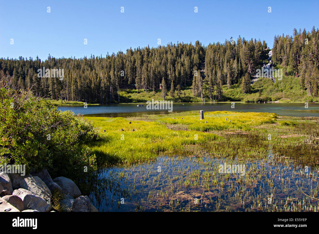 Mammoth Lakes, en Californie. USA Banque D'Images