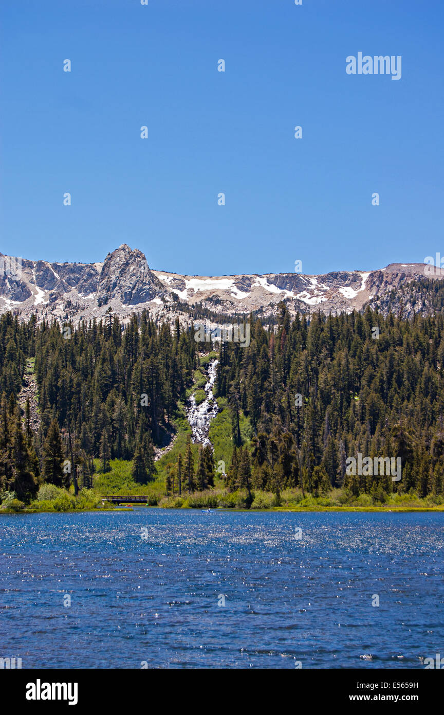 Mammoth Lakes, en Californie. USA Banque D'Images