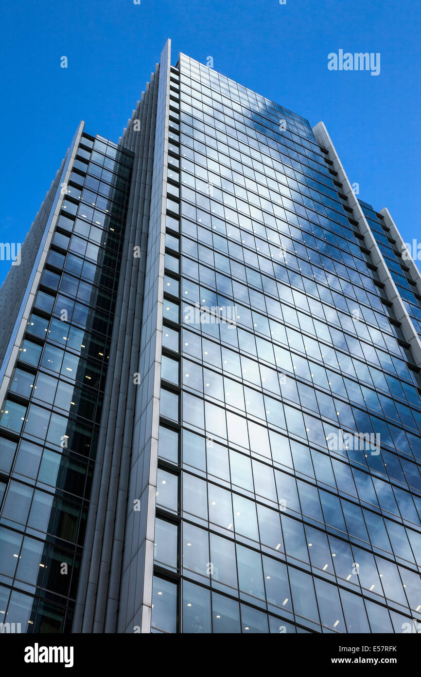 Canary Wharf, London - 10 rue Bank supérieur Banque D'Images