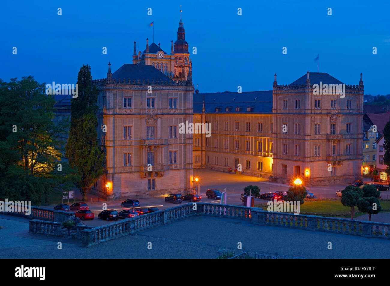 Palais Coburg, Ehrenbourg , château Ehrenbourg, Haute-Franconie, Franconia, Bavaria, Germany, Europe Banque D'Images