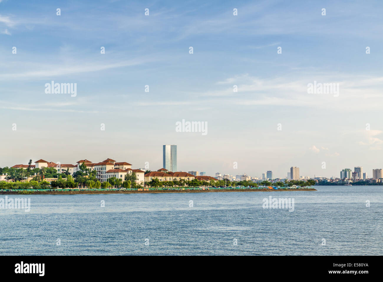 Ho Tay (lac de l'ouest) à Hanoi, Vietnam Banque D'Images
