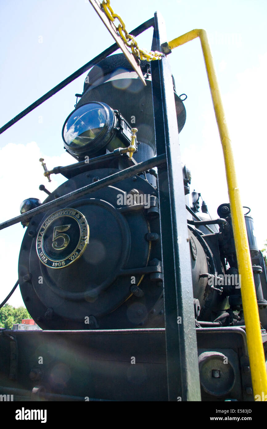 Cass Scenic Railroad State Park, West Virginia, USA Banque D'Images