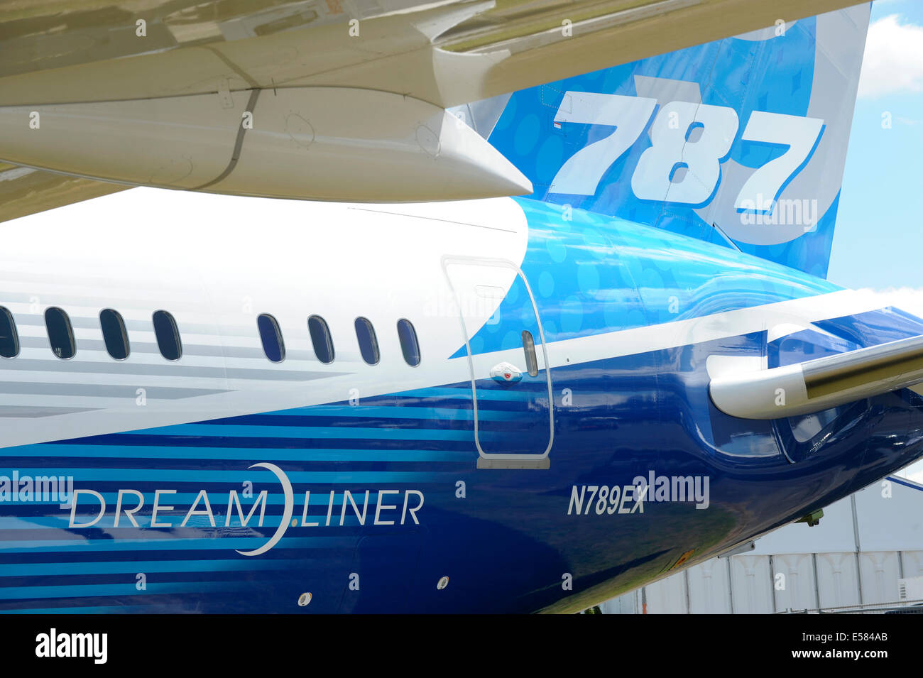 Boeing 787 Dreamliner détail Banque D'Images