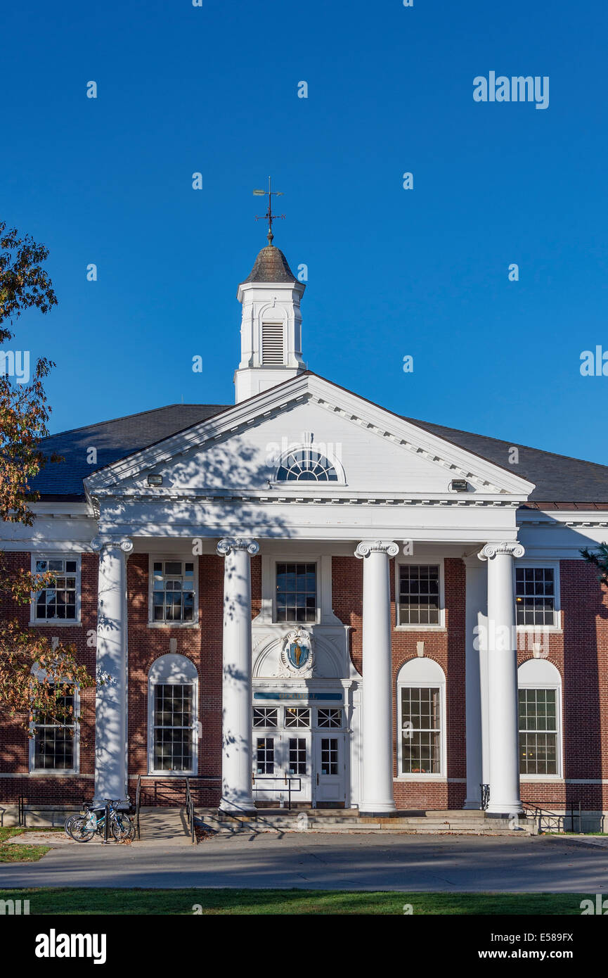 Le campus du Collège d'Amherst, Amherst, Massachusetts, USA Banque D'Images
