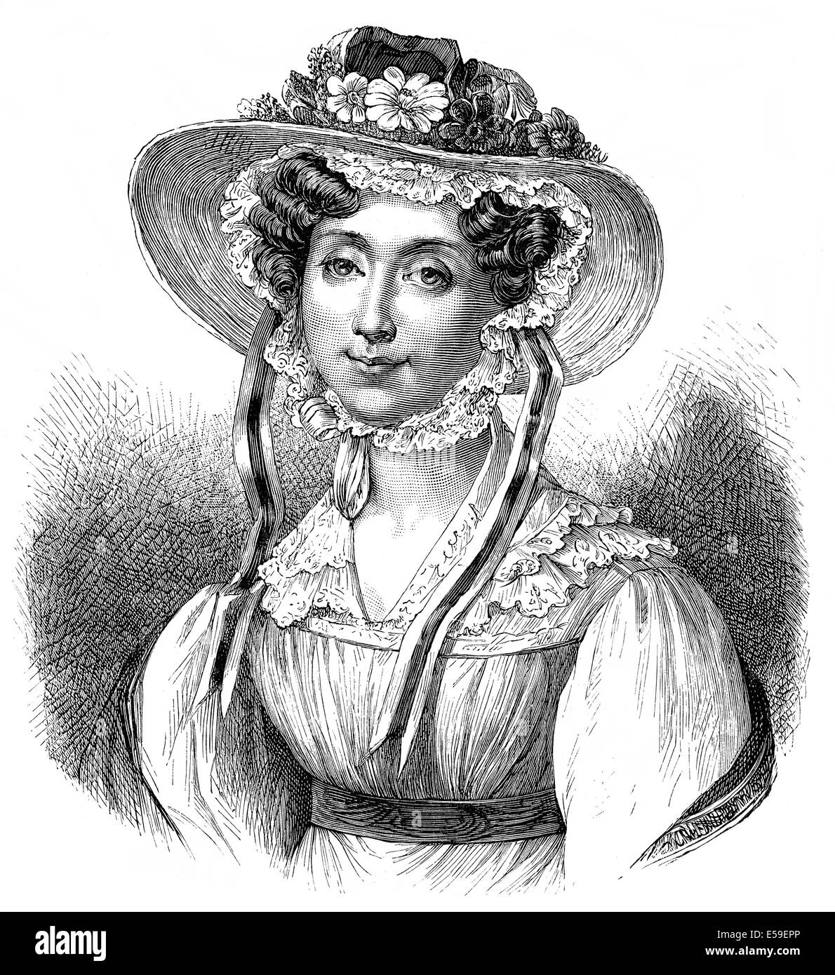 Marie Adélaide de Bourbon, genannt Madame Adélaïde, 1732-1800, Fille de france, fille du roi Louis XV de France, Banque D'Images