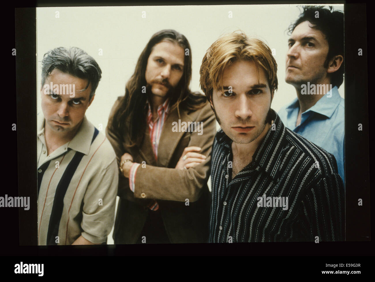 Promotion Del Amitri photo de groupe rock britannique environ 1990 Banque D'Images