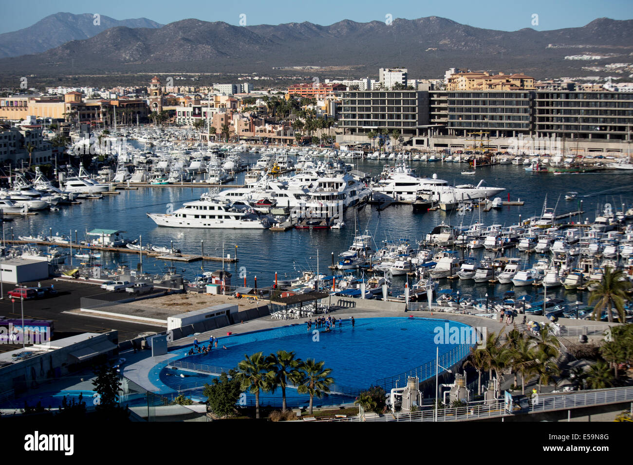 Marina Cabo San Lucas, Mexique. Banque D'Images