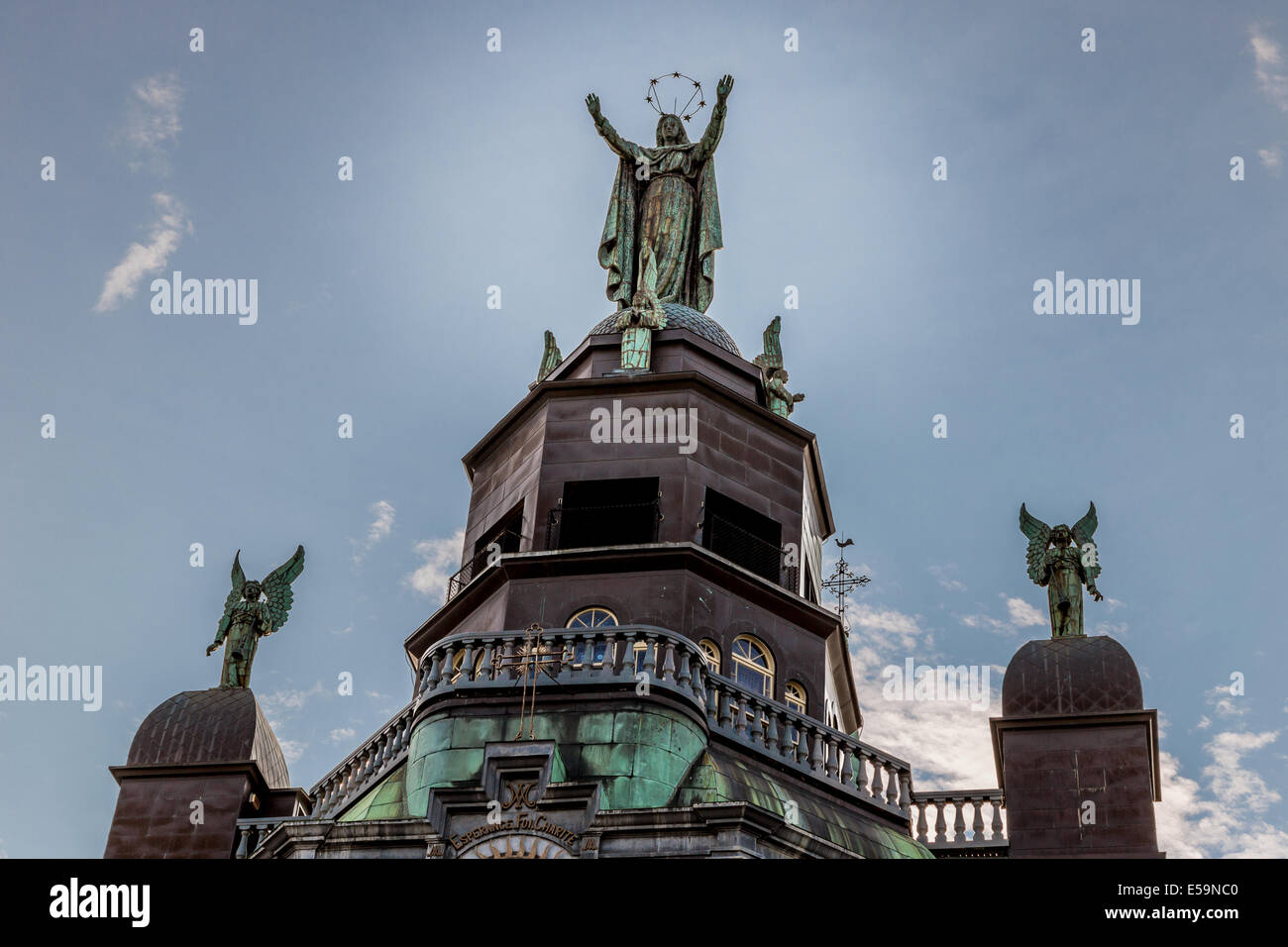 Quartier du Vieux Port de Montréal Banque D'Images