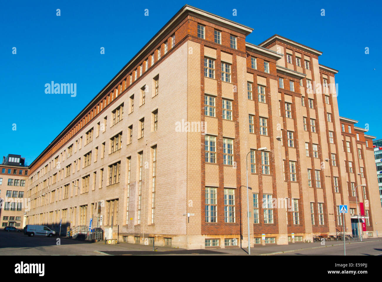 Kaapelitehdas, converti en usine, complexe industriel, Salmisaari, Ruoholahti, Helsinki, Finlande, Europe Banque D'Images
