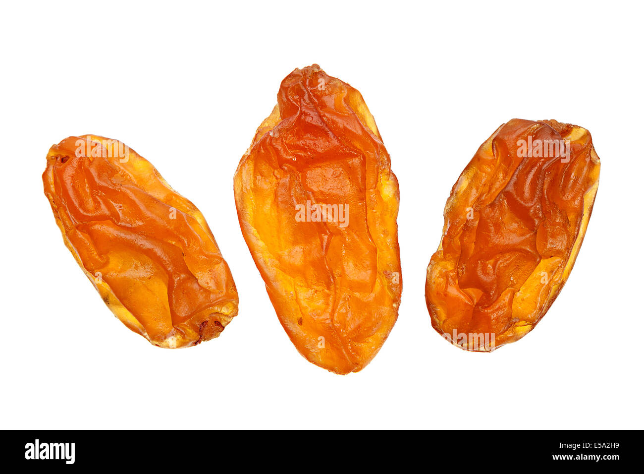 Raisin jaune libre isolated on white Banque D'Images