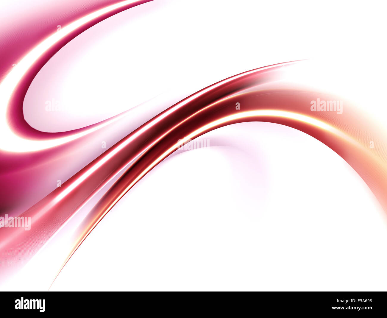 Moderne abstrait bleu et blanc Banque D'Images