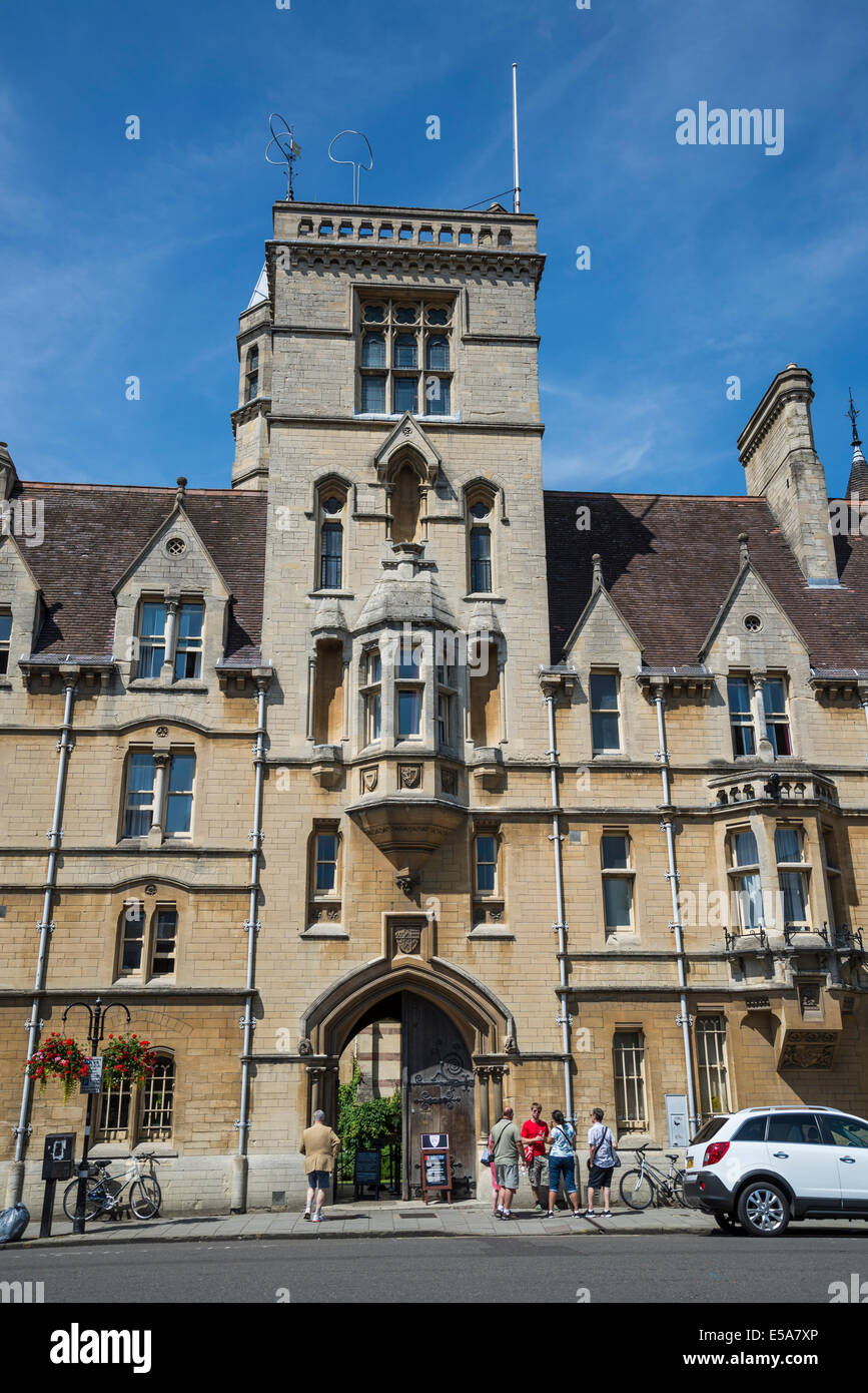 Au Balliol College, Broad Street, Oxford, Oxfordshire, England, UK Banque D'Images