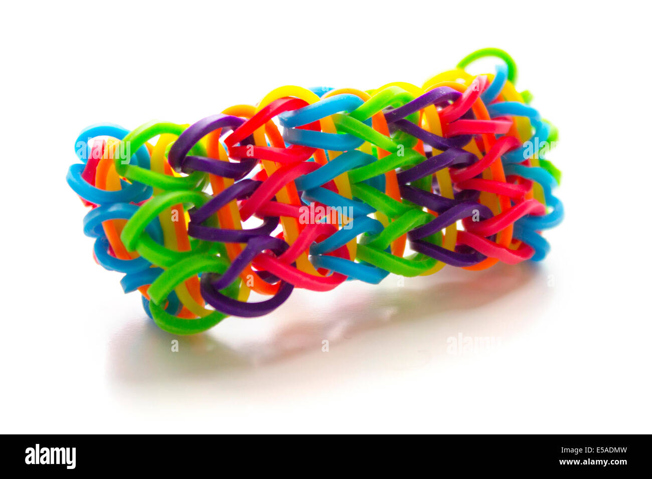 Bracelet élastique en style d'une voie de chemin de fer Photo Stock - Alamy