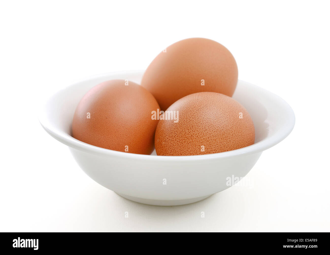 Oeufs durs Banque D'Images