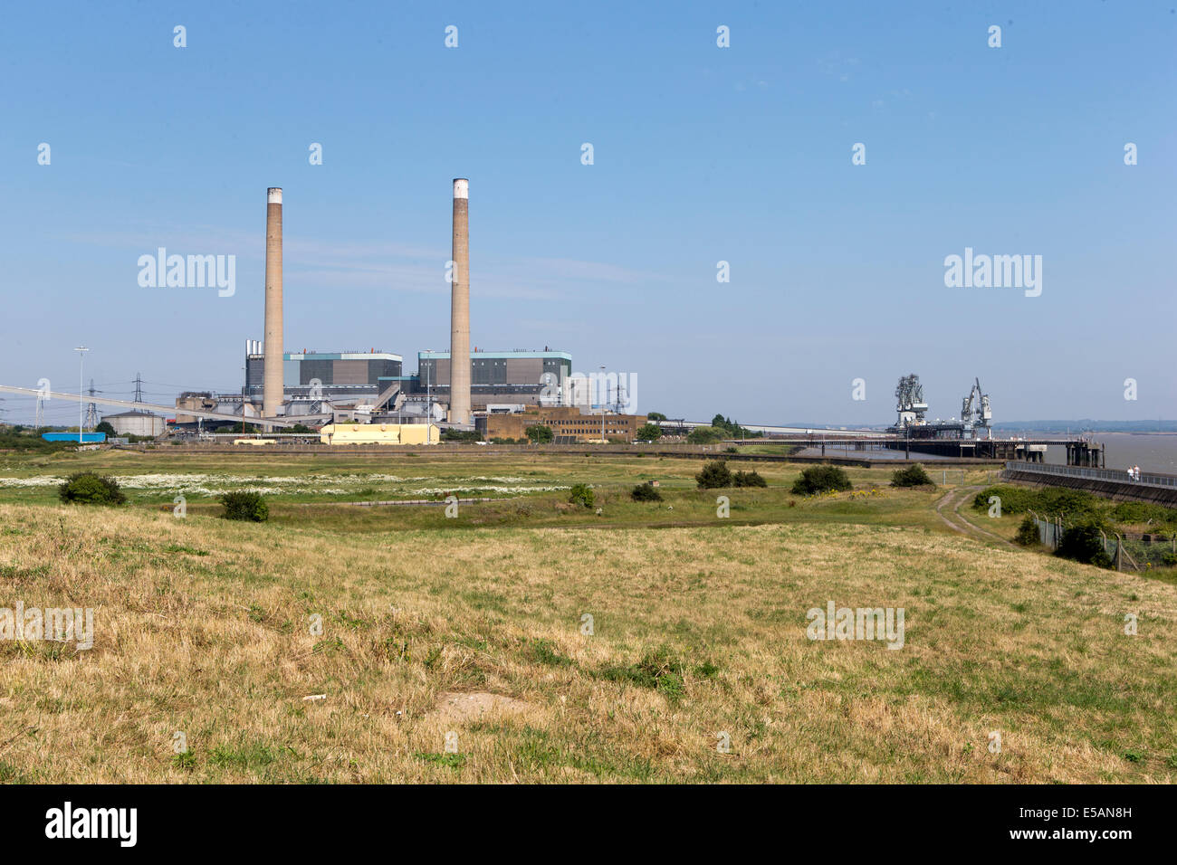 Tilbury, Essex, Angleterre, Royaume-Uni. Banque D'Images