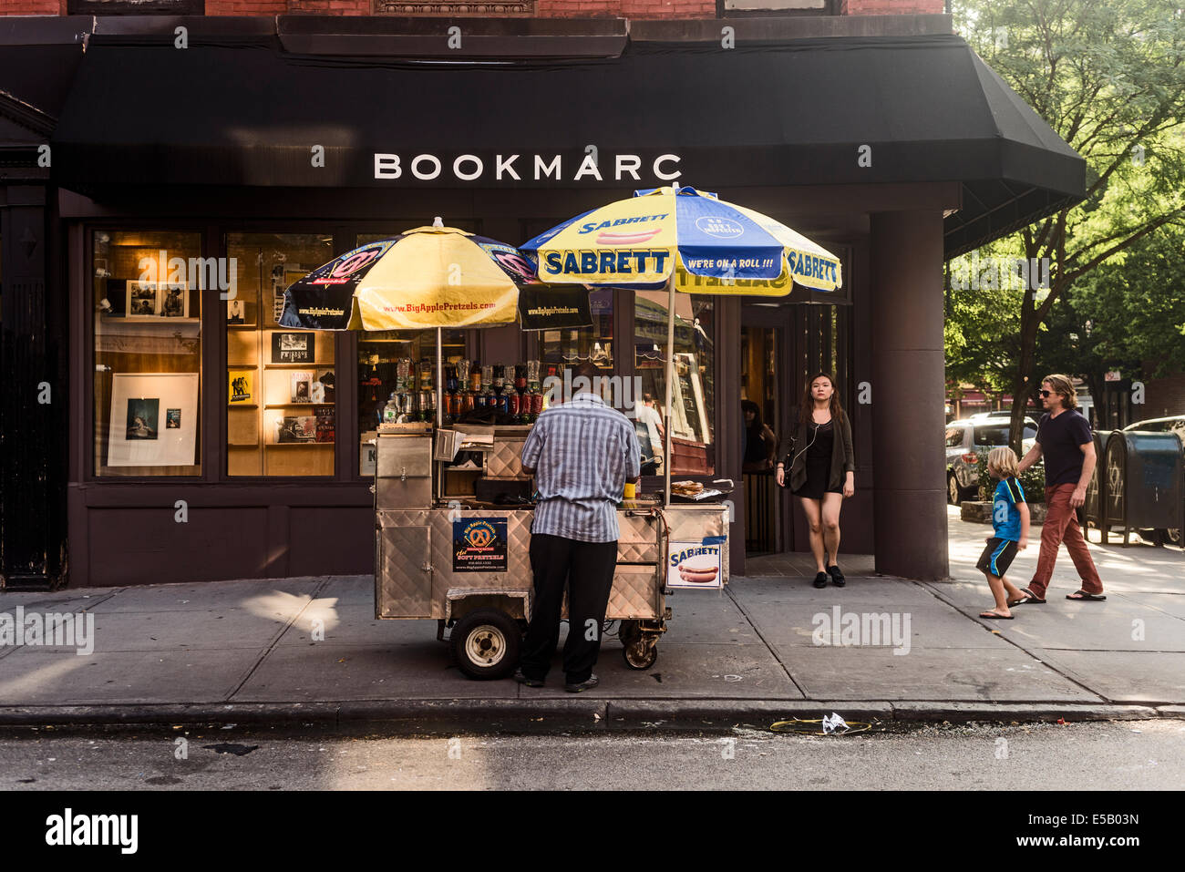 New York, NY - 25 juillet 2014 - Marc Jacobs Bookstore sur Bleecker Street Banque D'Images