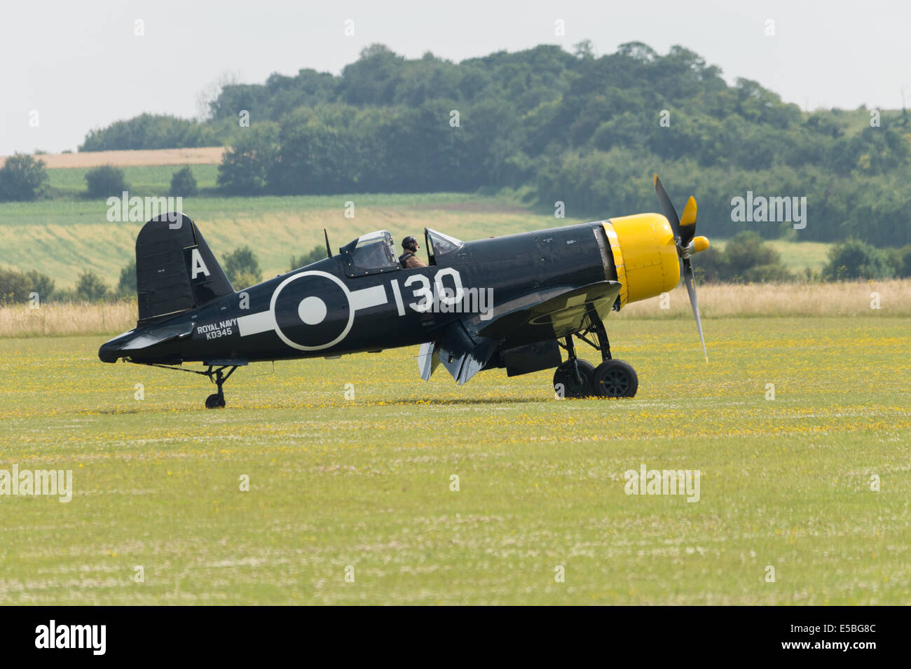 A-130 Goodyear FG-1D Corsair G-KD345 avion FGID Banque D'Images