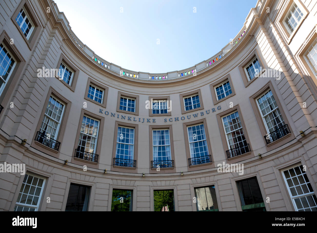 Façade de la Koninklijke Schouwburg de La Haye, aux Pays-Bas Banque D'Images