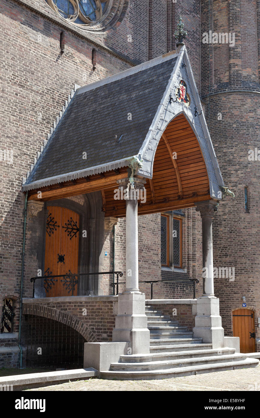 Entrée de la Knight s Hall at le binnenhof de La Haye, aux Pays-Bas Banque D'Images