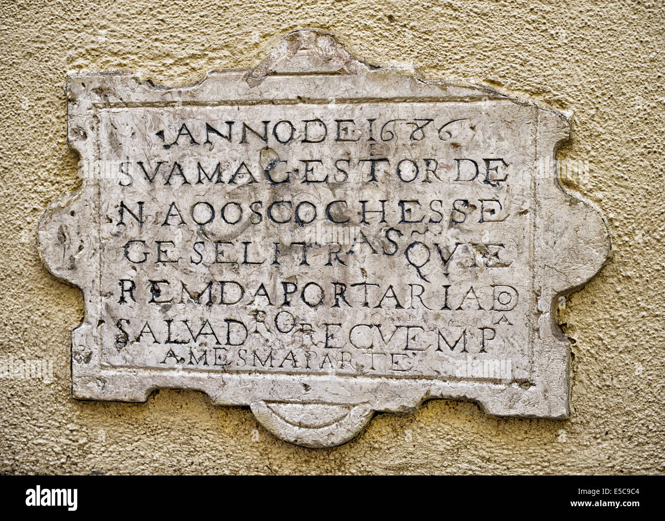 La plus vieille Europe signe de la circulation dans la ville historique de Lisbonne, Portugal Banque D'Images