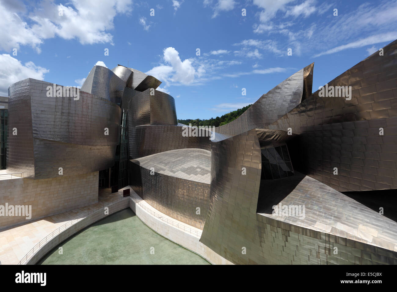 Musée d'Art Contemporain Guggenheim à Bilbao, Espagne Banque D'Images