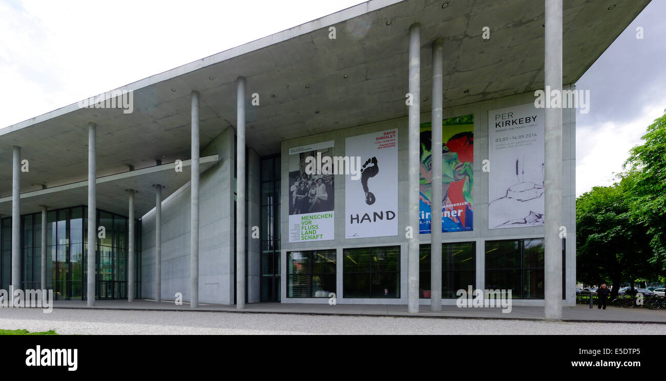 Pinakothek der Moderne, un musée d'art moderne, Munich, Haute-Bavière, Bavaria, Germany, Europe Banque D'Images