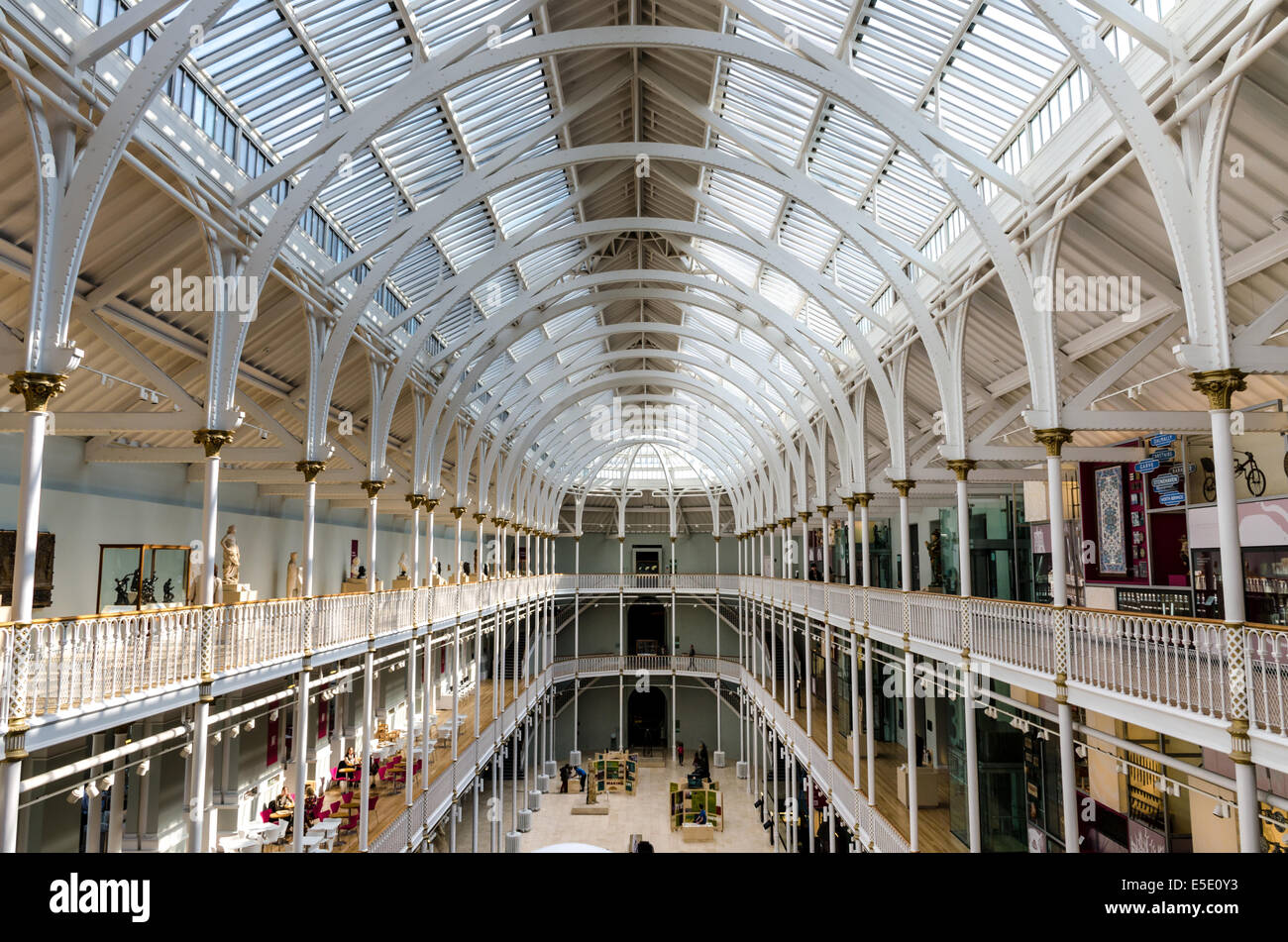 La Grande Galerie du Musée National d'Écosse, Édimbourg Banque D'Images