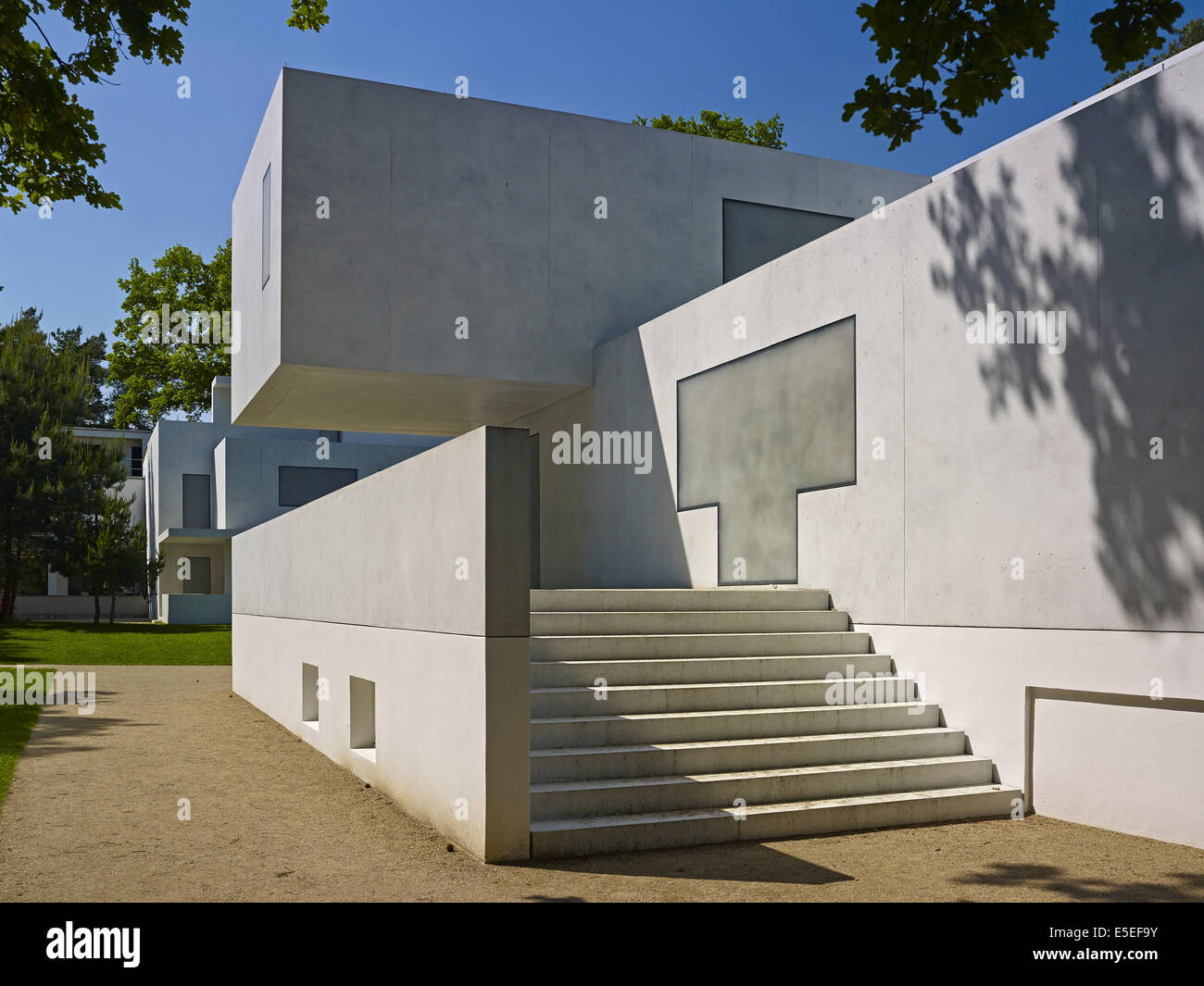 Gropius House, Masters Maisons dans Dessau, Allemagne Dessau-Ro Banque D'Images