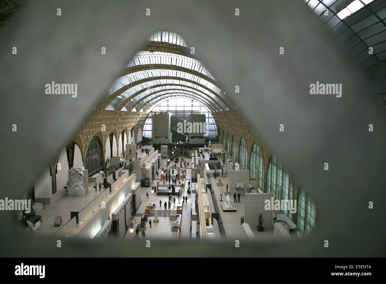 France, paris 7 - musée d'Orsay - quai Anatole france, étage, Banque D'Images