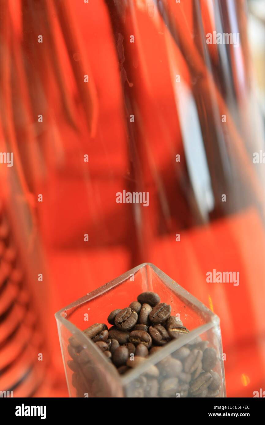 France, ile de france, Paris 7e arrondissement, 47 rue de babylone, café cousume, café, bar, gastronome. Date : 2011-2012 Banque D'Images