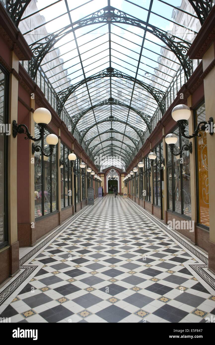 Passage Des Princes, Paris Photo Stock - Alamy