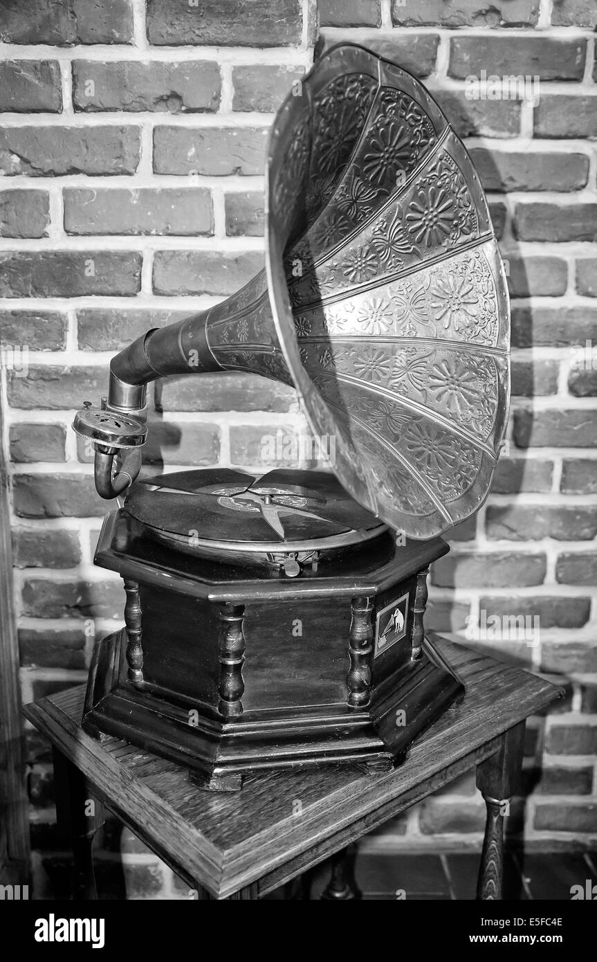 Gramophone Banque D'Images