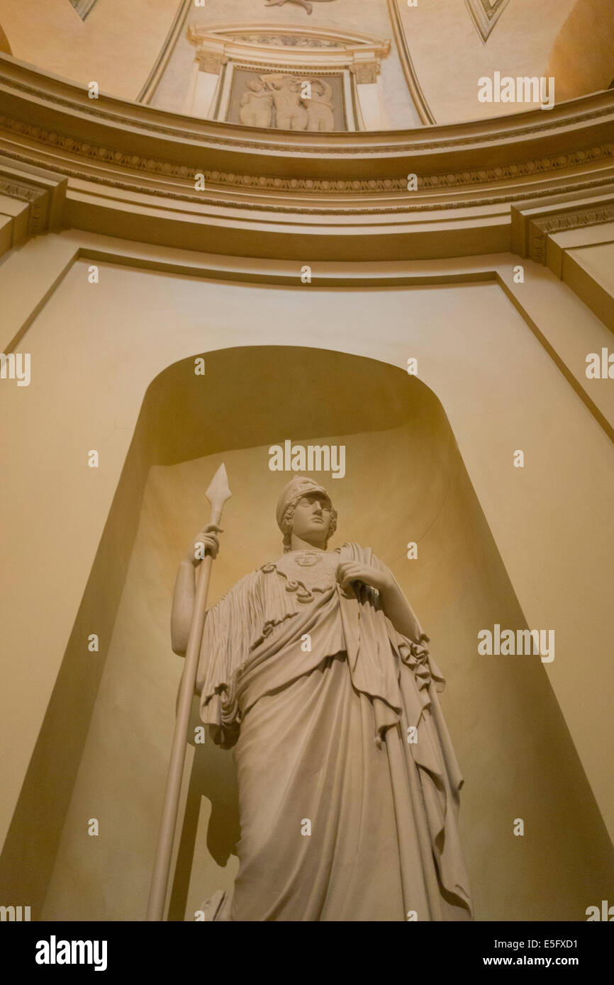 Museum of Fine Arts Boston MA galeries Banque D'Images