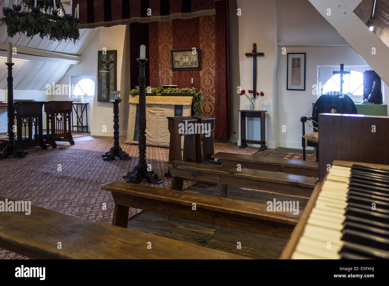 British army chaplain Banque de photographies et d’images à haute