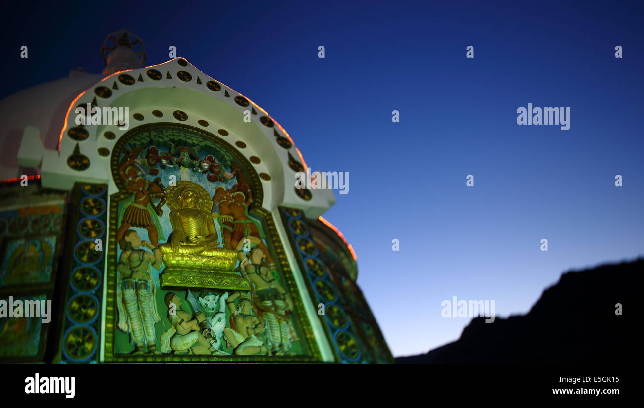 Monastères du Ladakh Banque D'Images
