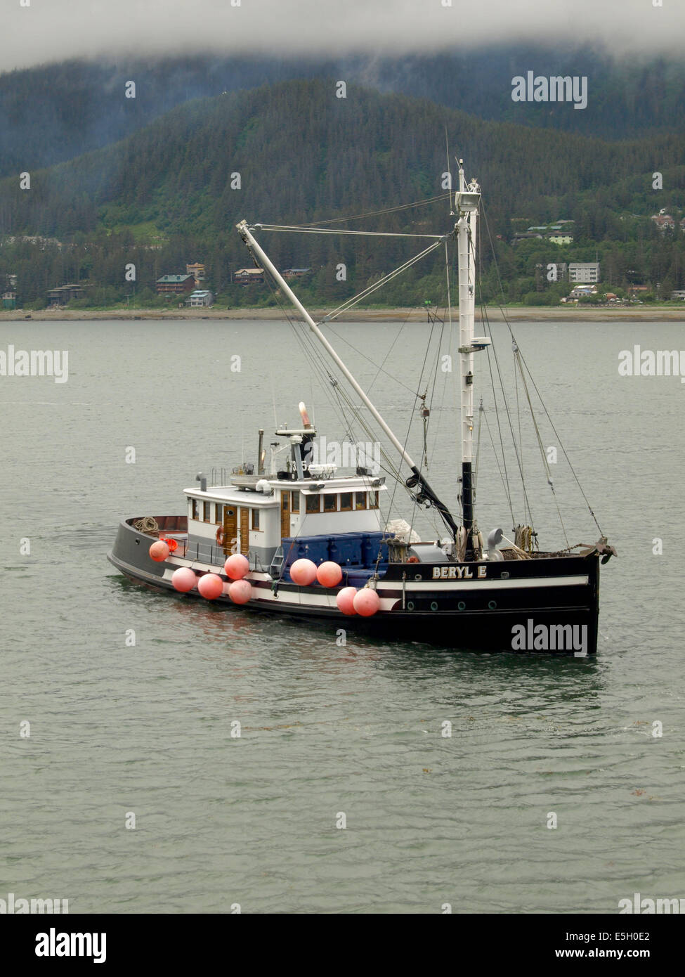 La pêche commerciale en Alaska Banque D'Images