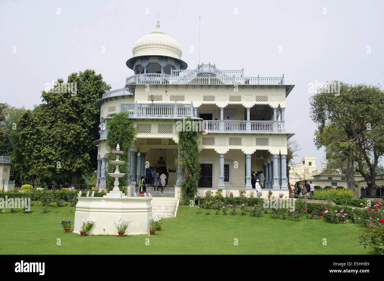 L'Anand Bhavan ou Swaraj Bhavan. La résidence de la famille Nehru-Gandhi, Allahabad, Uttar Pradesh, Inde Banque D'Images