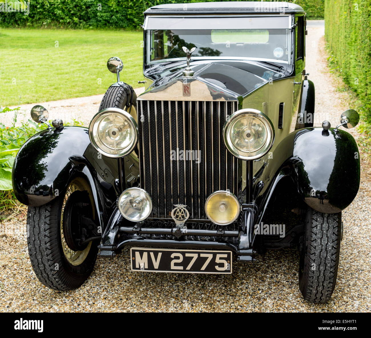 1932 Rolls-Royce 20/25 Park Ward Saloon Banque D'Images