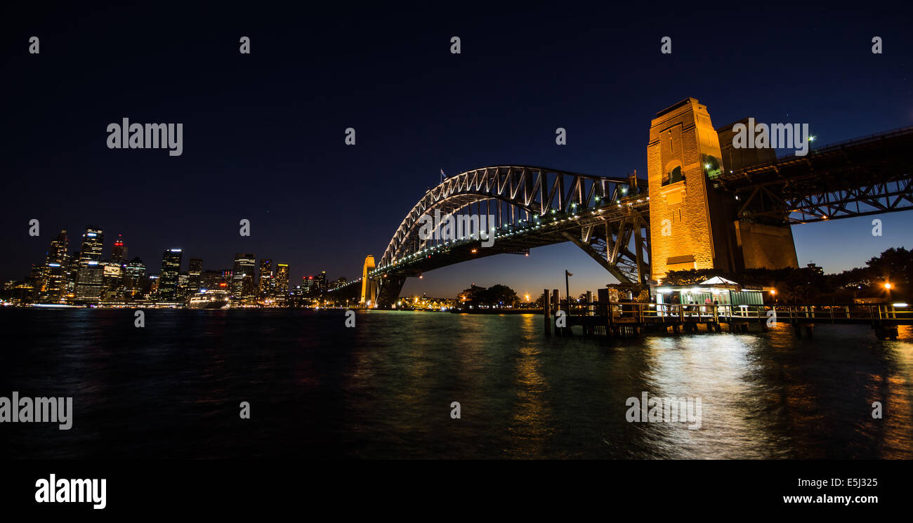 Sydney Harbour Bridge Banque D'Images