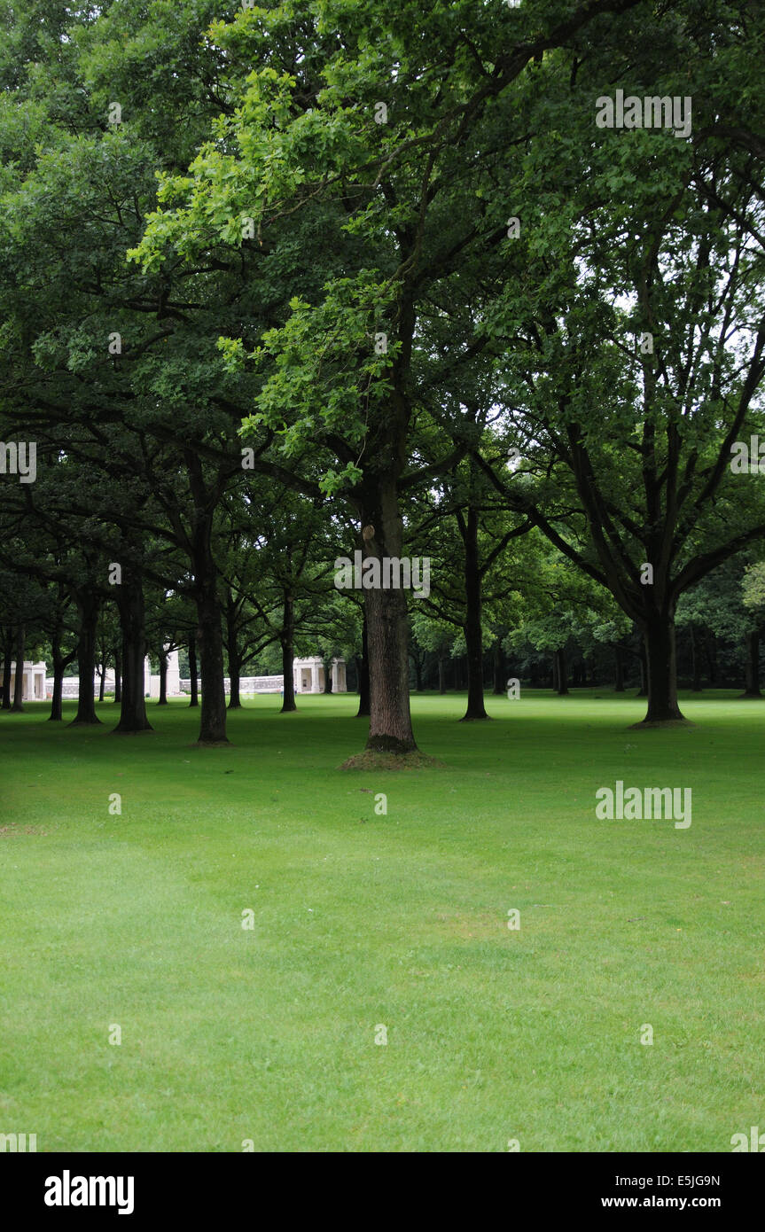 Bois de Delville, South African National Memorial et musée Banque D'Images