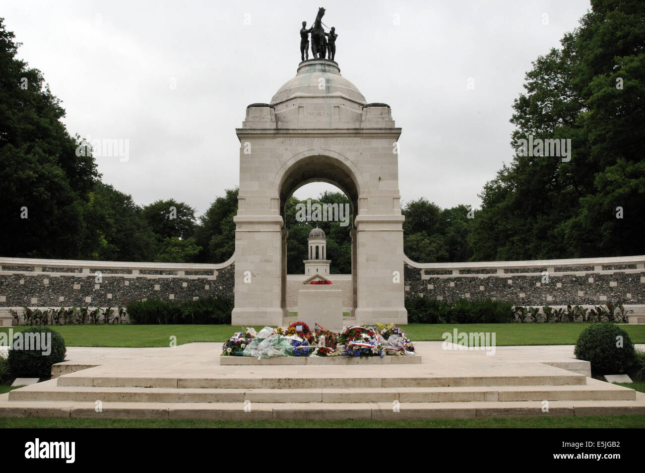 South African National Memorial et musée au bois de Delville Banque D'Images