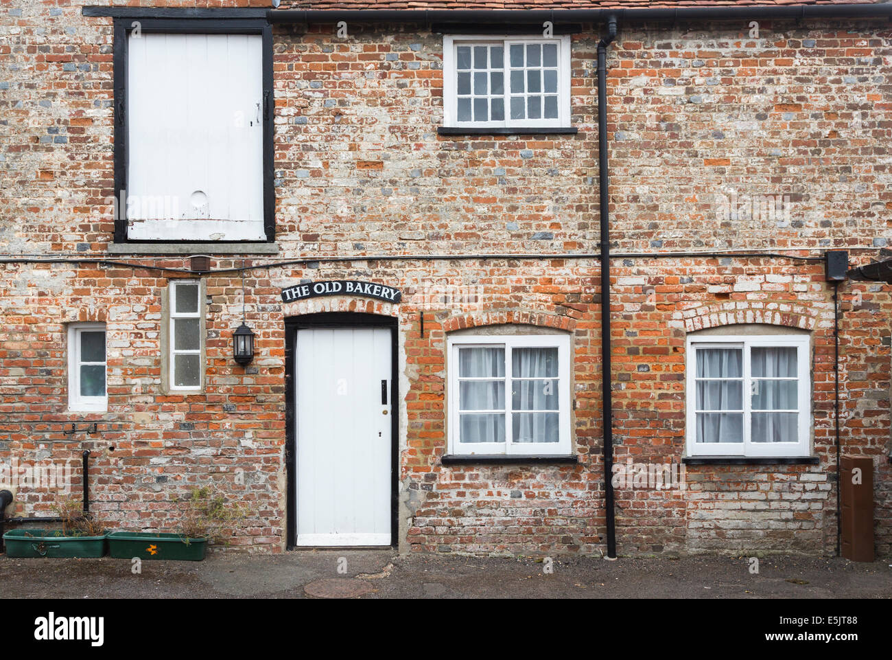 L'ancienne boulangerie d'Orient Stratton, un petit village de campagne près de Winchester, Hampshire, Royaume-Uni Banque D'Images