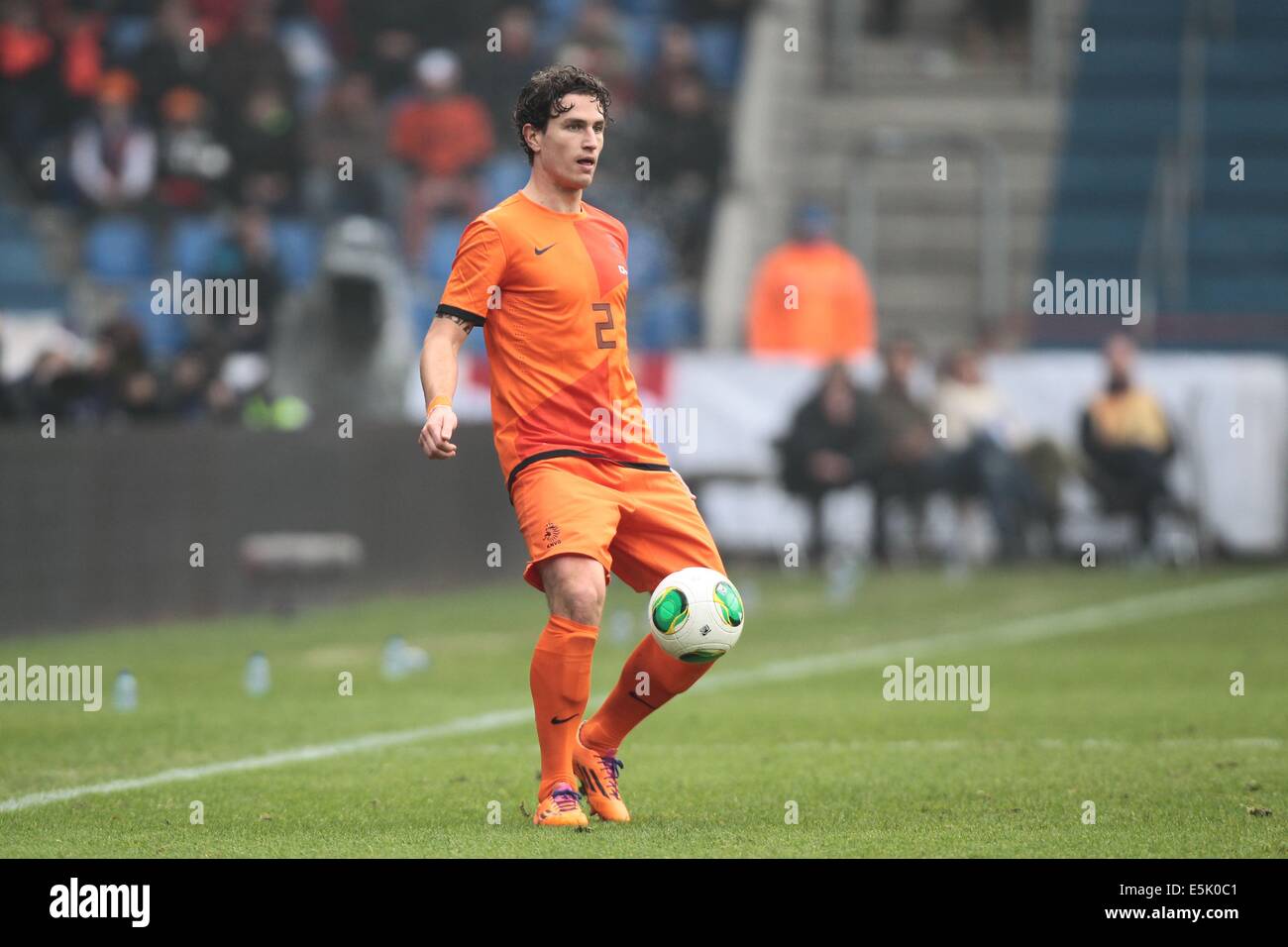 Genk, en Belgique. 16 Nov, 2013. Daryl Janmaat (NED) Football/Football : match amical entre le Japon 2-2 aux Pays-Bas au Cristal Arena à Genk, Belgique . © AFLO/Alamy Live News Banque D'Images