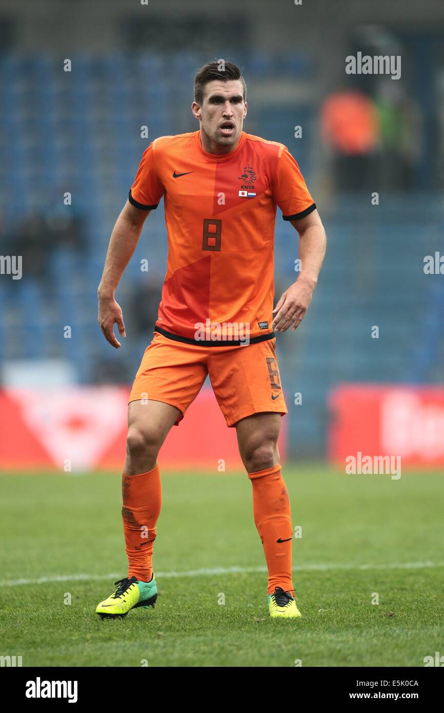 Genk, en Belgique. 16 Nov, 2013. Kevin Strootman (NED) Football/Football : match amical entre le Japon 2-2 aux Pays-Bas au Cristal Arena à Genk, Belgique . © AFLO/Alamy Live News Banque D'Images