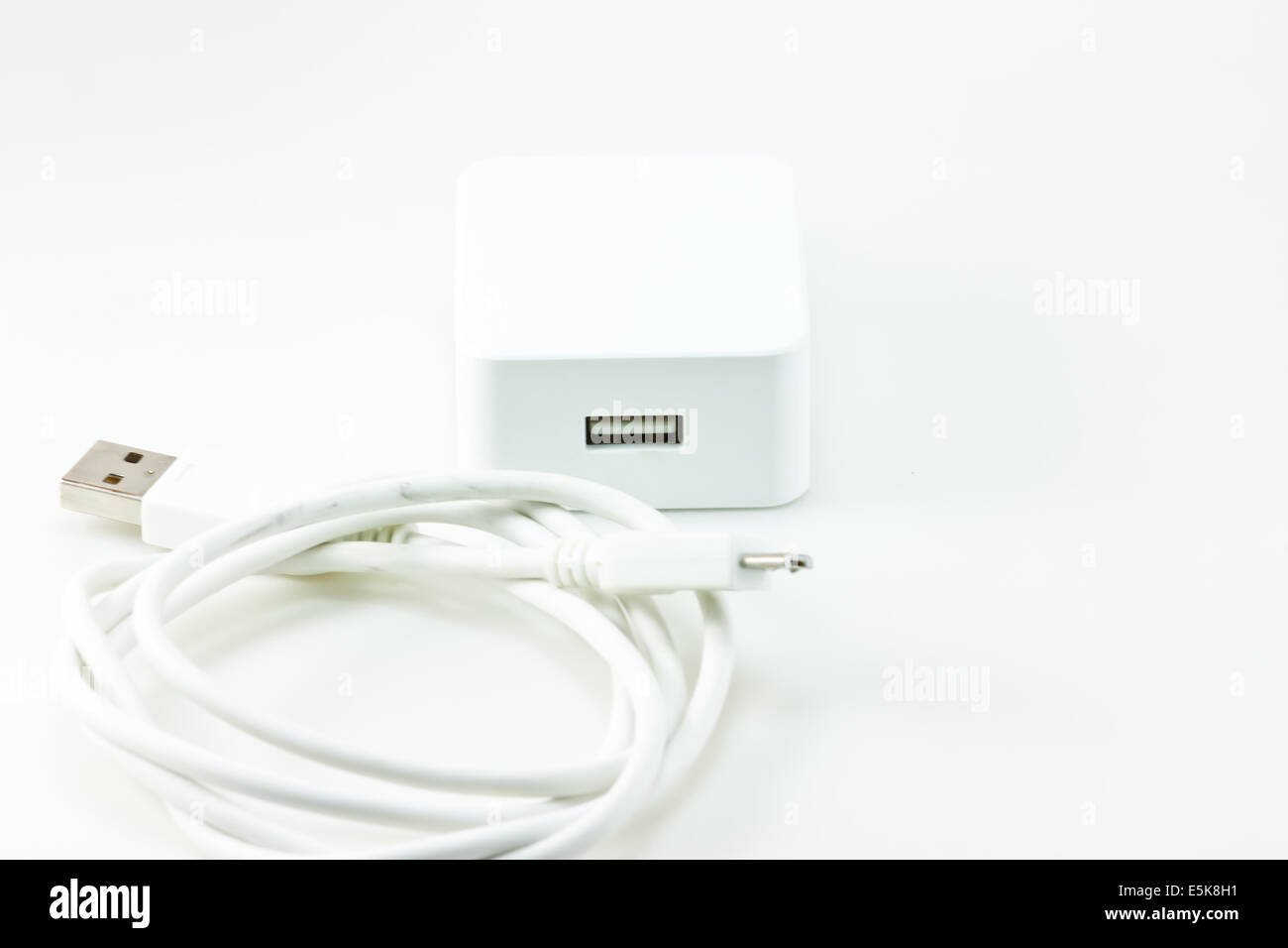 Le connecteur de câble Banque D'Images