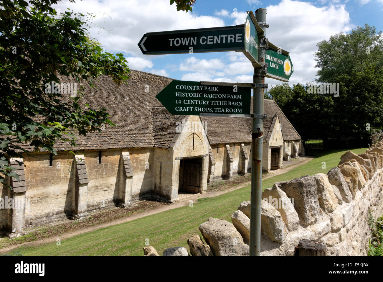 La grange aux dîmes, Bradford on Avon, Wiltshire, Royaume-Uni Banque D'Images